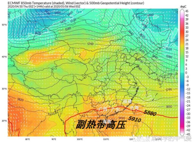 副热带高压什么时候