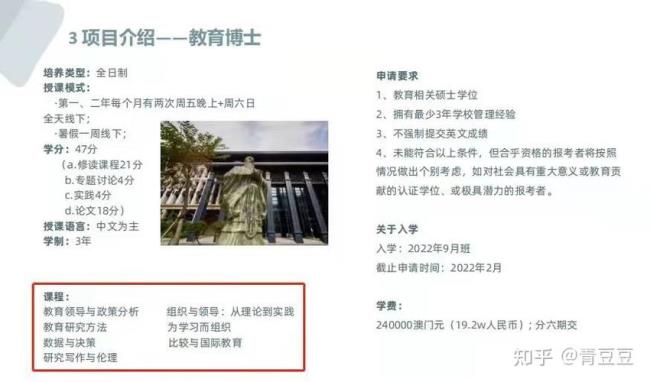 澳门大学emba申请条件