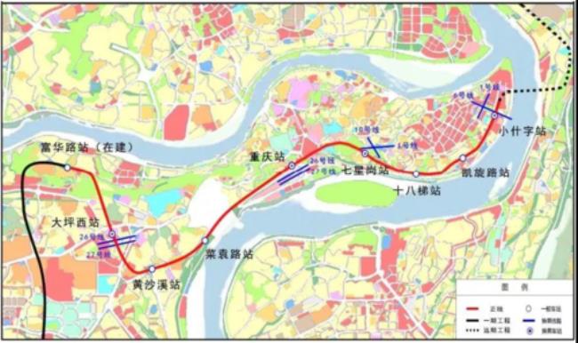 重庆地铁10号线到重庆北站