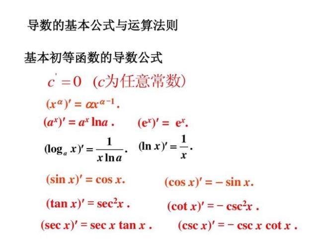 什么样的函数求导用ln