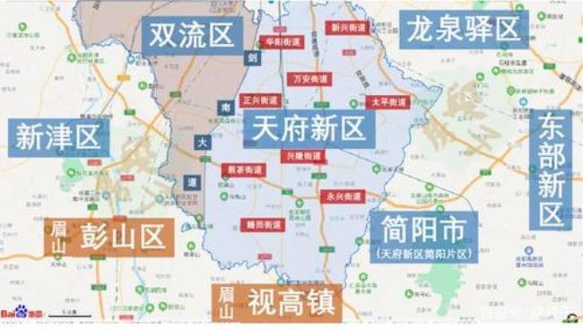 四川成都其他区是什么区