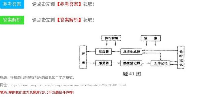 加涅信息加工理论