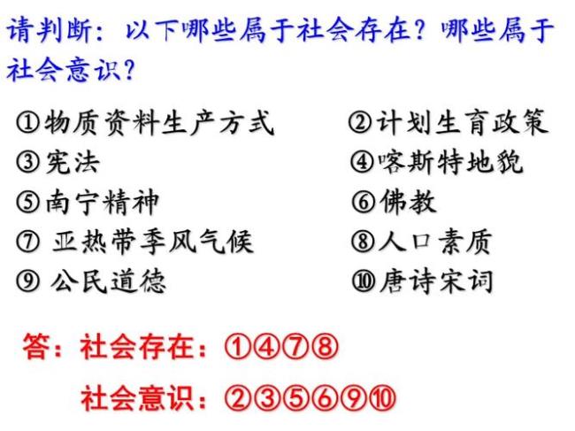 社会意识和社会实践的辩证关系