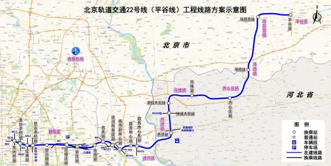 北京平谷线开通时间