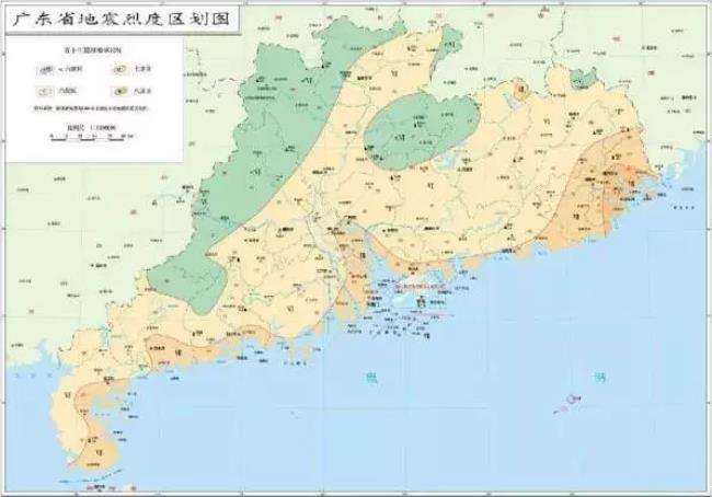 广东有哪些地方是地震带