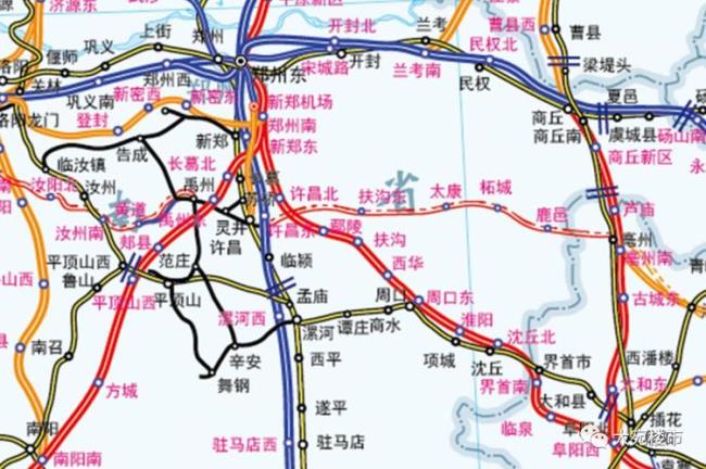 郑万高铁线路