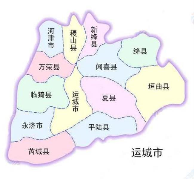 山西运城有多少个县市区