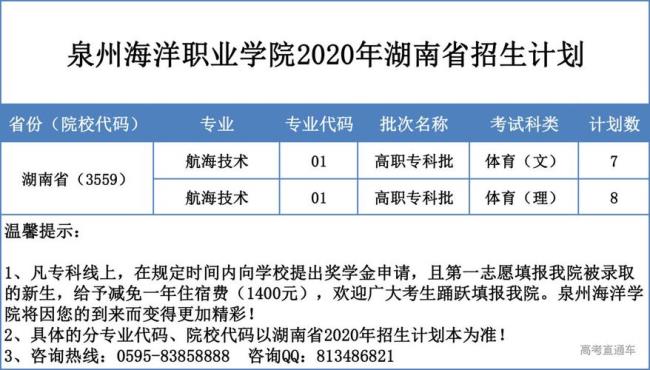 泉州海洋学院一年学费