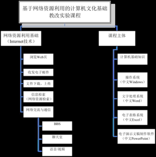 主导一主体的网络课程的特点