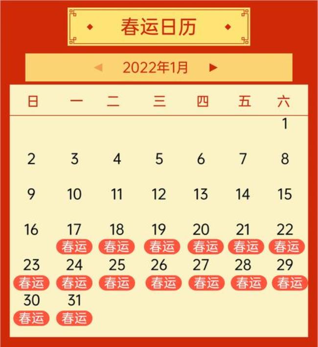 2022年春运团体票啥时候开始