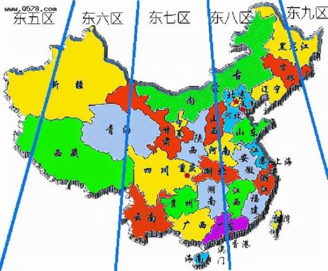 北京时间属于东六区还是东八区