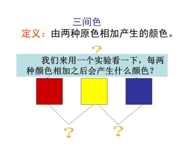 三基色与三原色有什么差别