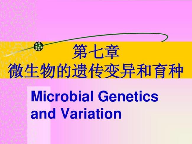 微生物变异的实质是什么