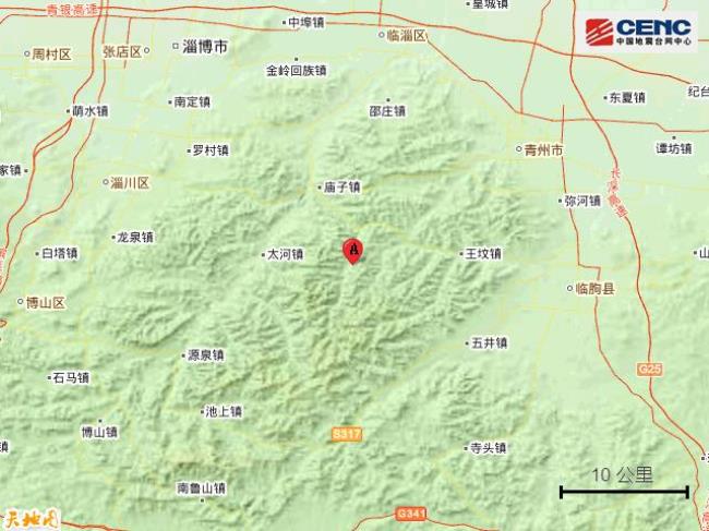 潍坊哪些县在地震带上