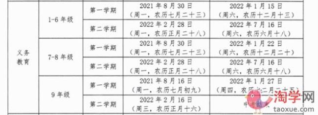 2022武威市中小学寒假放假时间