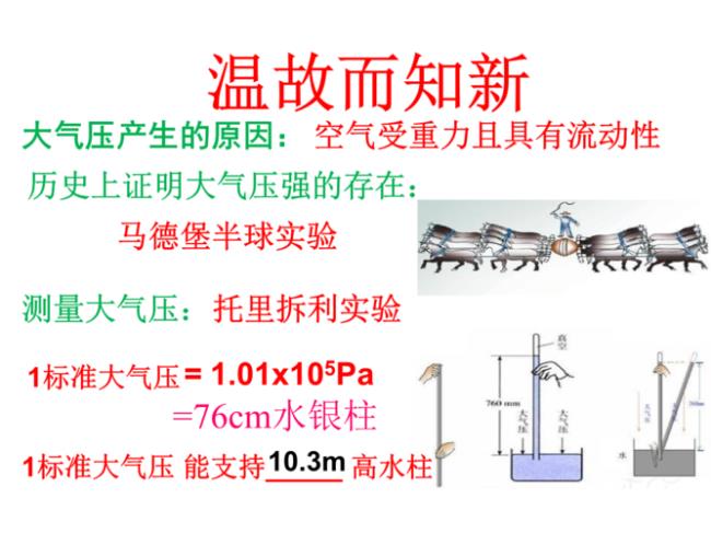 静止流体的压强差公式物理意义