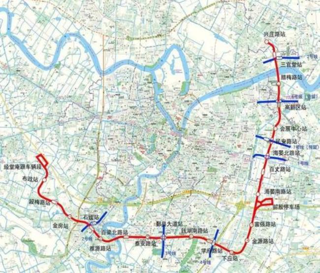 宁波轨道交通6号线的线路站点