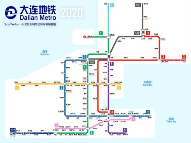 大连地铁13号线到长兴岛