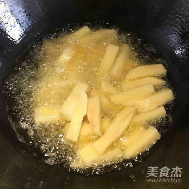 炸土豆少油做法