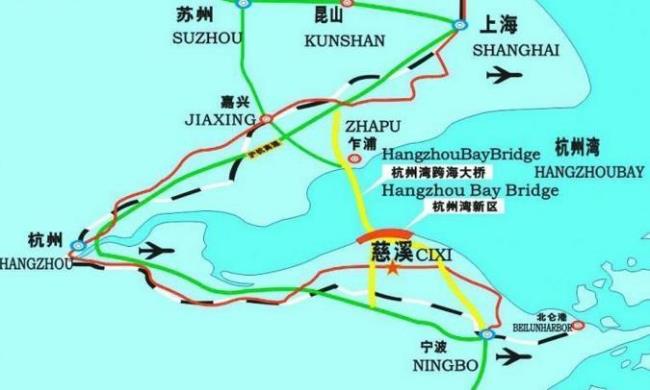 杭州位于青岛的哪个位置