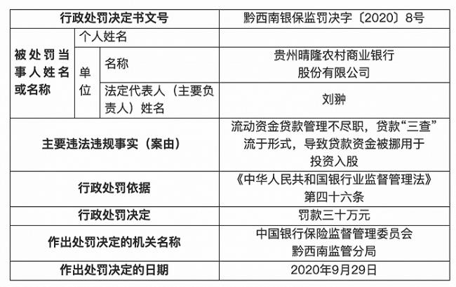 贵州农商银行存款靠谱吗