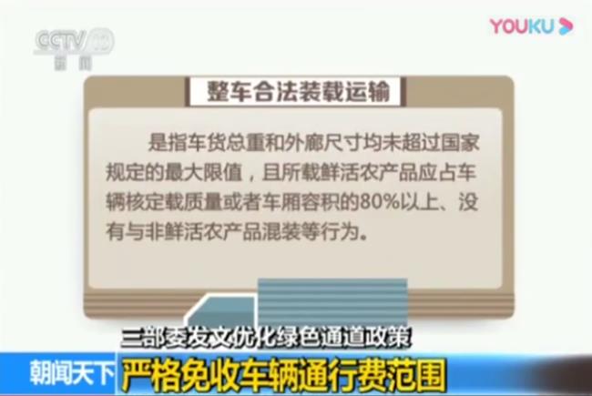 吉林省高速绿通免费标准