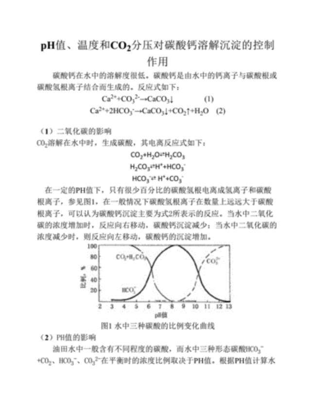 二氧化碳的PH值