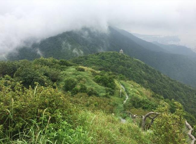 深圳海拨四百米以下的山