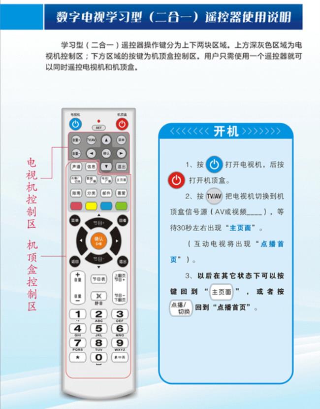 伟力k100遥控器中文说明书