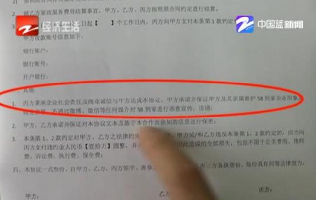 企业用58同城招聘需要签什么合同