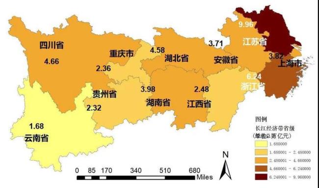 长江经济带包括