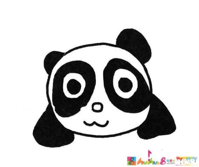 二年级的大熊猫怎么画
