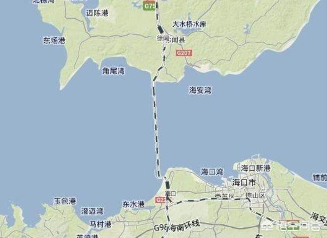 徐闻到海南跨海大桥在建吗