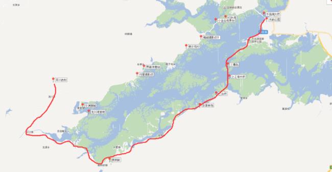 千岛湖的环湖公路全程多少公里