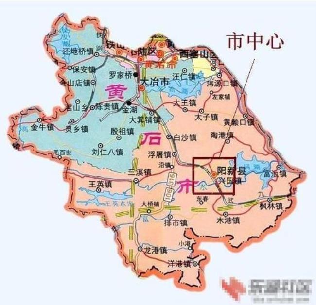 鄂州与黄石交界的地方