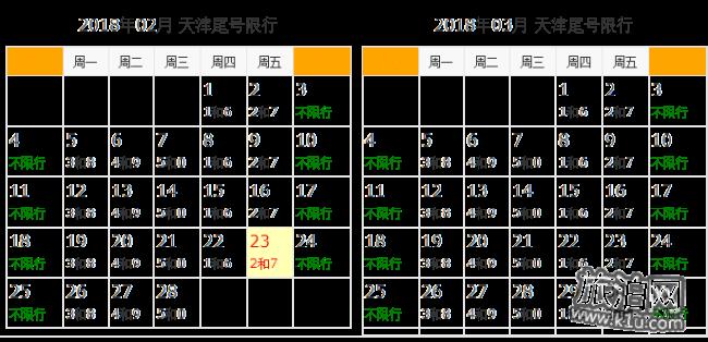 天津市津汉公路限号吗