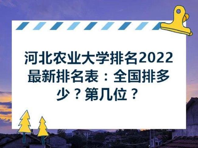 河北农业大学建校多少年了