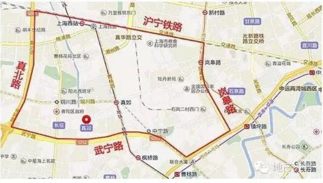 真北路属于上海哪个区