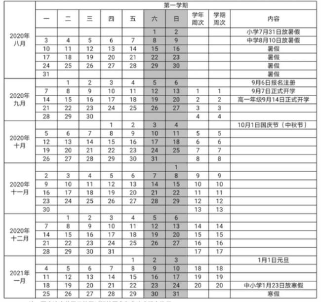 2022年海南职校寒假放假时间