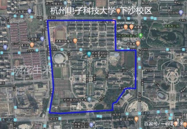 浙江电子科技大学占地面积