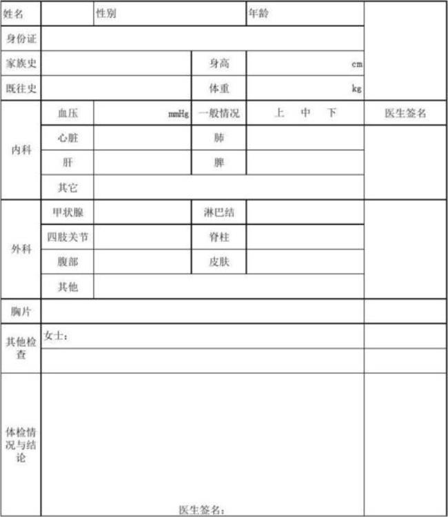 大连开发区医院入职体检严格吗