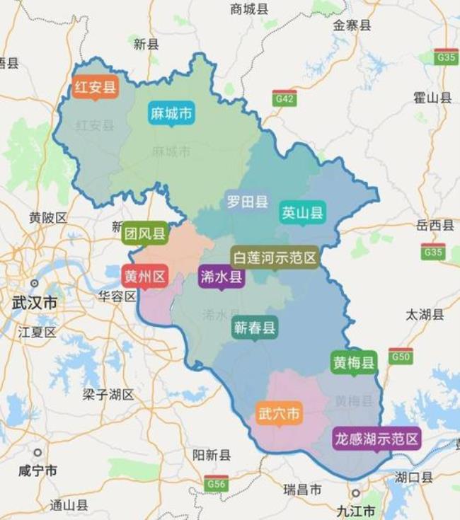 黄冈属于什么区位城市