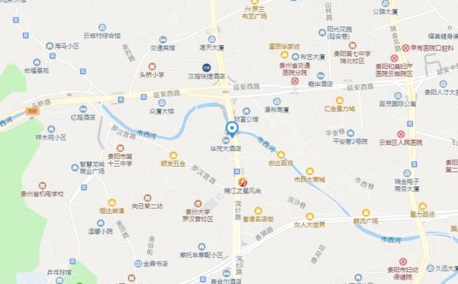 贵阳火车站可以到云岩区吗