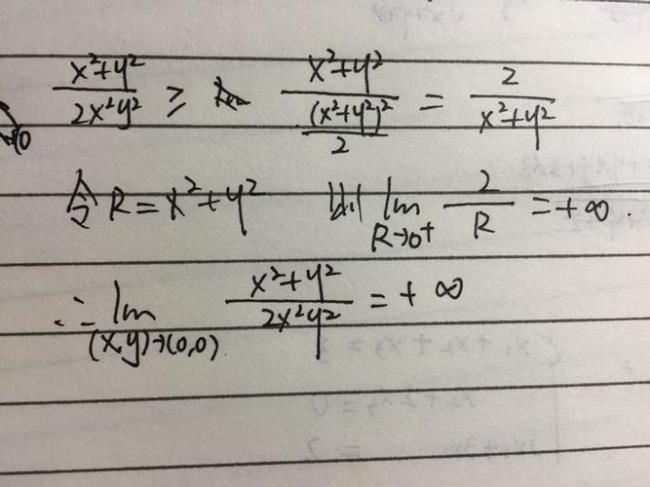 二元函数极限坐标法