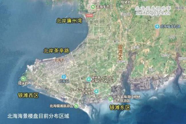 想知道:北海市查地图经