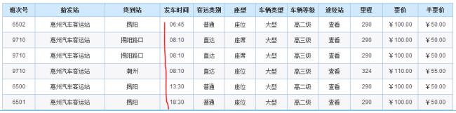 普宁到揭阳火车站坐什么车