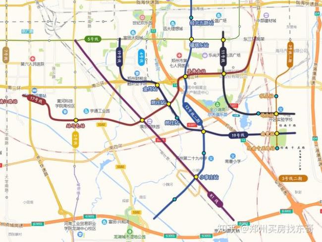 郑州14号线北延长线站点有哪些