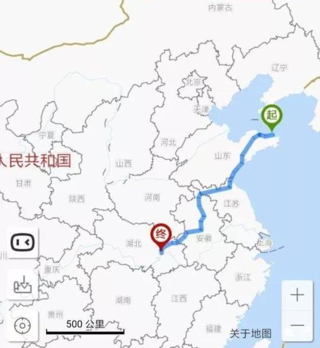 江苏回山西避开河南的路线