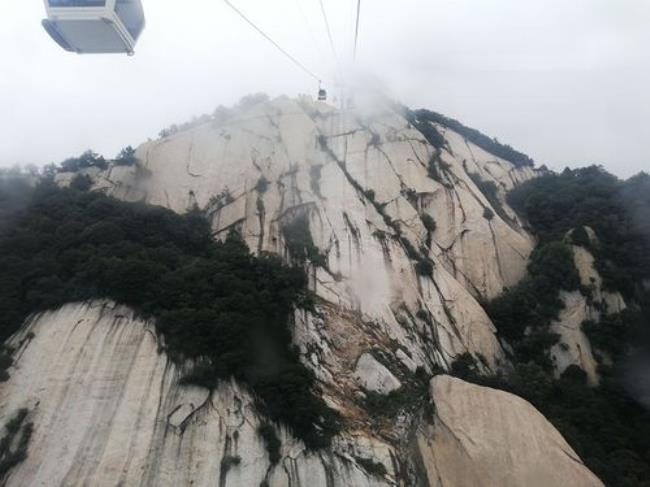 华山西峰索道长度排名