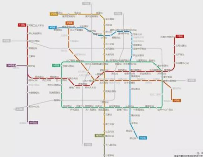 郑州地铁5号线内外环线的区别